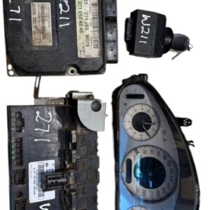 Mercedes Benz W211 M271 LOCKSET WITH SUNROOF