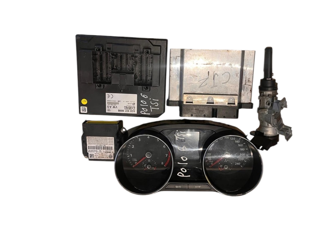 VW POLO 6 TSI CJZ LOCKSET WITH SUNROOF